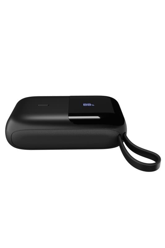 S-link P109M 10000mAh PD 20W + 5W Siyah LCD Ekranlı Taşınabilir Powerbank – Type-C Hızlı Şarj iOS & Android Uyumlu