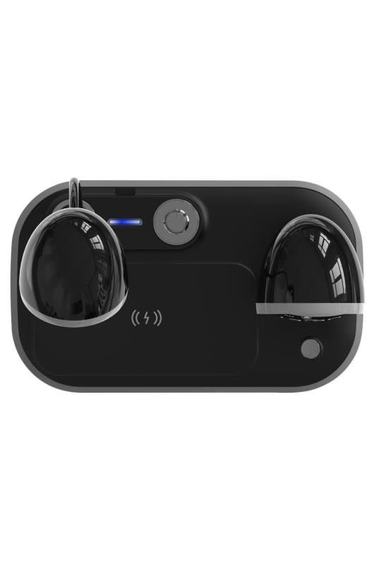 S-link SL-CW21 Siyah Telefon Uyumlu Fast Şarj 15W Ayarlanabilir Led Işıklı Masa Lambası