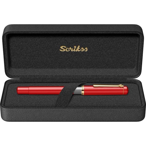 Scrikss 419 Dolma Kalem M Uç Kırmızı