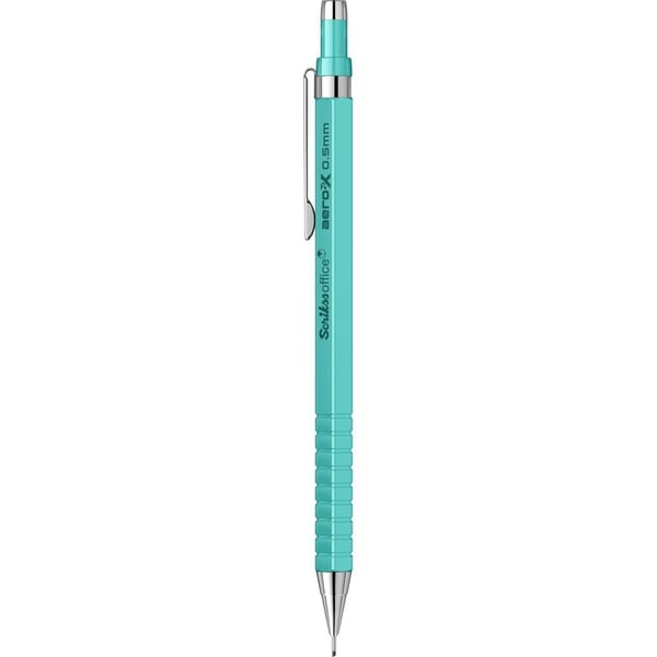 Scrikss Aero-X Mekanik Kurşun Kalem 0.5 mm Turkuaz