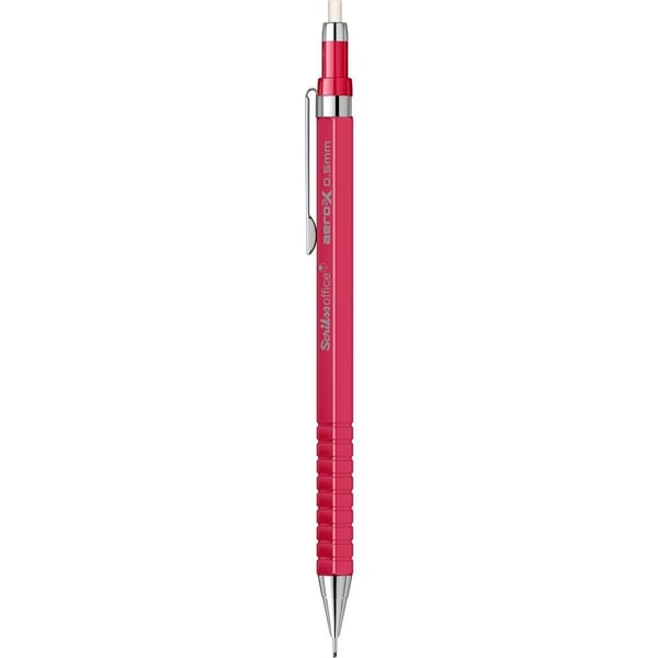 Scrikss Aero-X Mekanik Kurşunl Kalem 0.5 mm Kırmızı