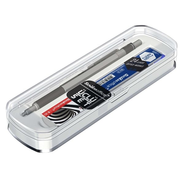 Scrikss Graph-X 3'lü Set Mekanik Kurşun Kalem 0.7 mm Kurşun Gri