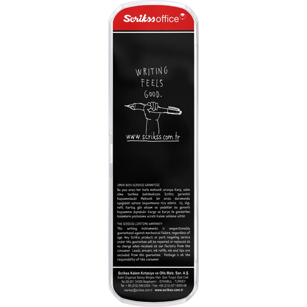 Scrikss Graph-X 3'lü Set Mekanik Kurşun Kalem 0.7 mm Antrasit