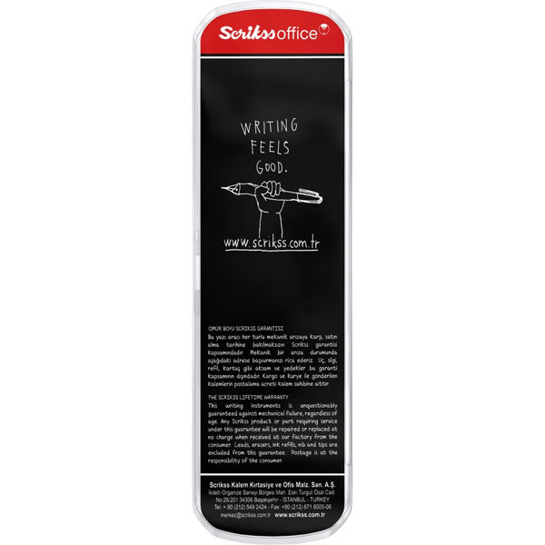 Scrikss Graph-X 3'lü Set Mekanik Kurşun Kalem 0.7 mm Kurşun Gri