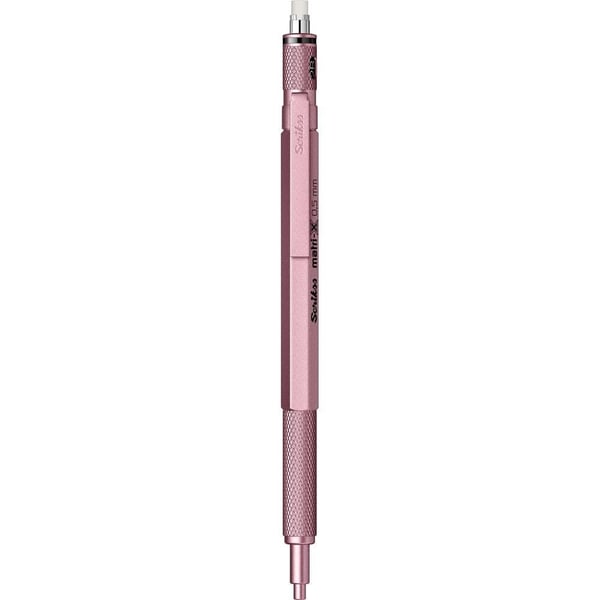 Scrikss Matri-X Mekanik Kurşun Kalem 0.5 mm Metalik Açık Pembe