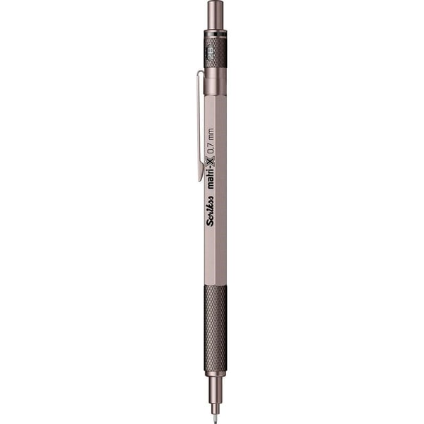 Scrikss Matri-X Mekanik Kurşun Kalem 0.7 Mm Metalik Gri