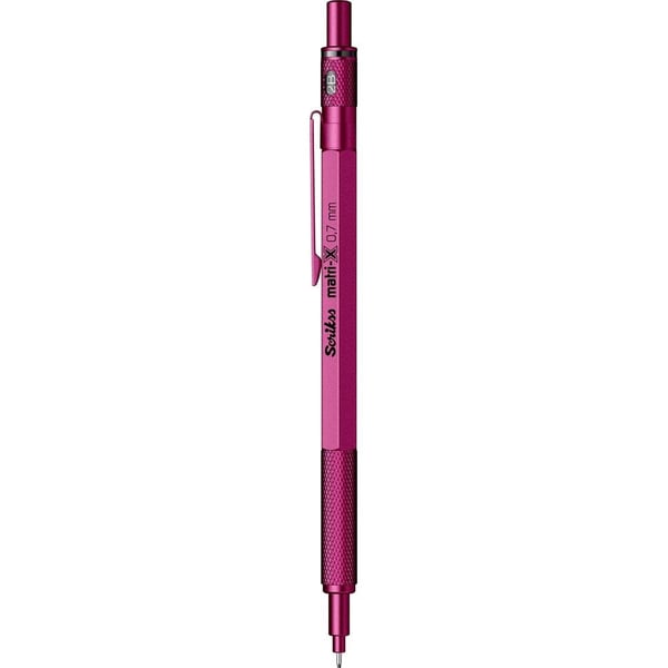 Scrikss Matri-X Mekanik Kurşun Kalem 0.7 Mm Metalik Pembe
