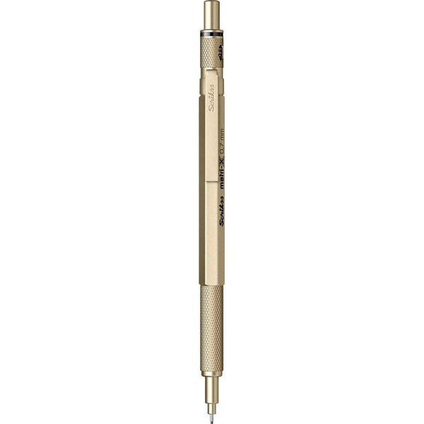 Scrikss Matri-X Mekanik Kurşun Kalem 0.7 mm Metalik Altın