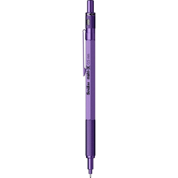 Scrikss Matri-X Mekanik Kurşun Kalem 0.5 mm Metalik Mor