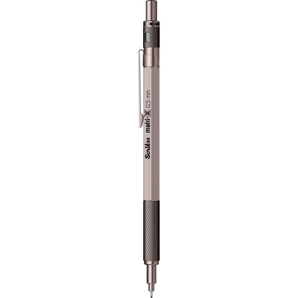 Scrikss Matri-X Mekanik Kurşun Kalem 0.5 Mm Metalik Gri