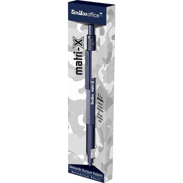 Scrikss Matri-X Mekanik Kurşun Kalem 0.7 mm Lacivert