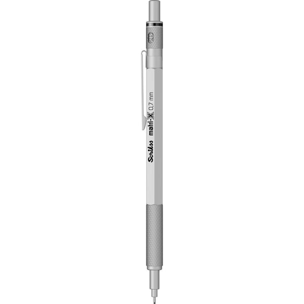 Scrikss Matri-X Mekanik Kurşun Kalem 0.7 mm Açık Gri