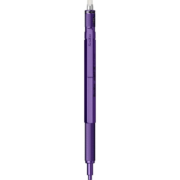 Scrikss Matri-X Mekanik Kurşun Kalem 0.7 Mm Metalik Mor