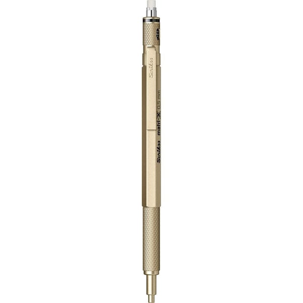 Scrikss Matri-X Mekanik Kurşun Kalem 0.5 mm Metalik Altın