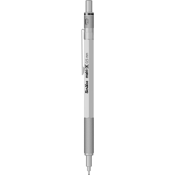 Scrikss Matri-X Mekanik Kurşun Kalem 0.5 Mm Açık Gri