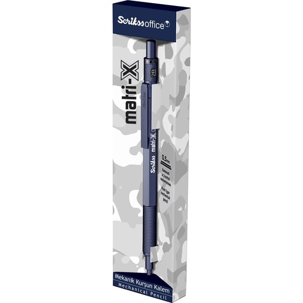 Scrikss Matri-X Mekanik Kurşun Kalem 0.5 mm Lacivert