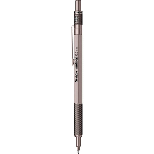 Scrikss Matri-X Mekanik Kurşun Kalem 0.5 Mm Metalik Gri