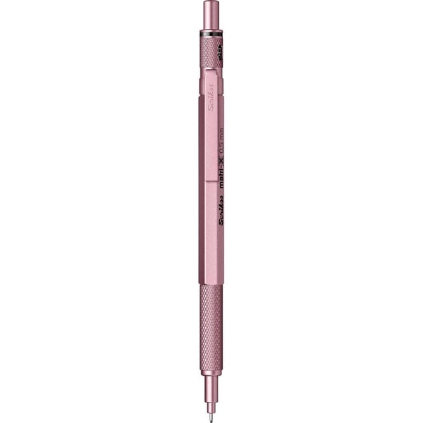 Scrikss Matri-X Mekanik Kurşun Kalem 0.5 mm Metalik Açık Pembe