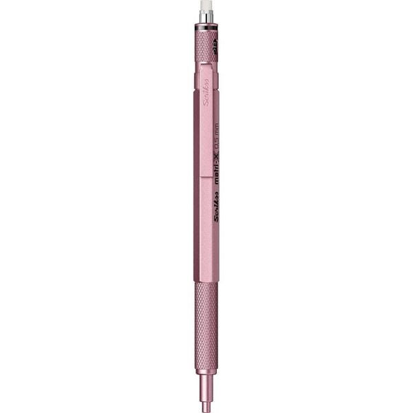 Scrikss Matri-X Mekanik Kurşun Kalem 0.5 mm Metalik Açık Pembe