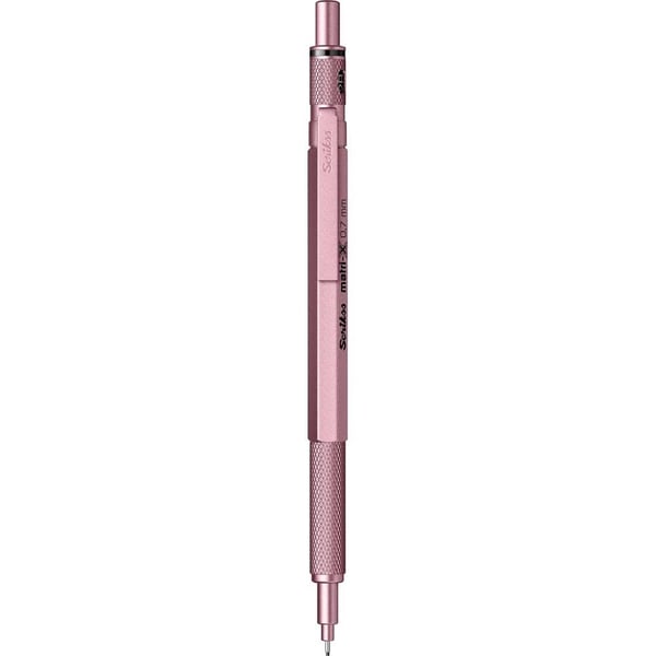 Scrikss Matri-X Mekanik Kurşun Kalem 0.7 mm Metalik Açık Pembe