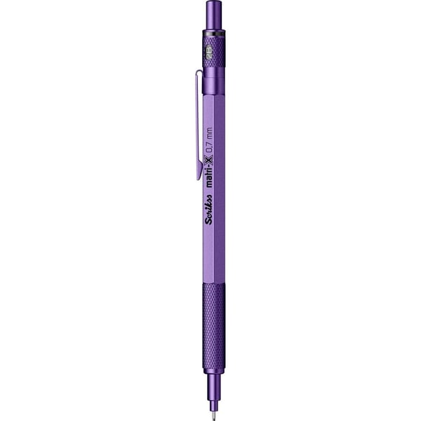 Scrikss Matri-X Mekanik Kurşun Kalem 0.7 Mm Metalik Mor