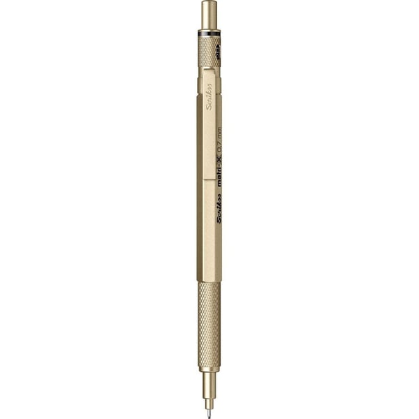 Scrikss Matri-X Mekanik Kurşun Kalem 0.7 mm Metalik Altın