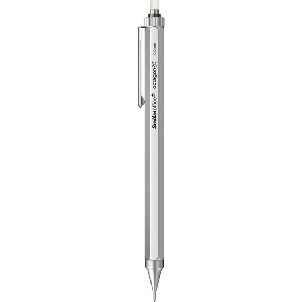 Scrikss Octagon-X Mekanik Kurşun Kalem 0.5 mm Mat Krom