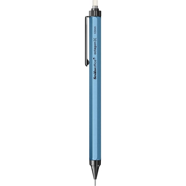 Scrikss Octagon-X Mekanik Kurşun Kalem 0.5 Mm Mavi