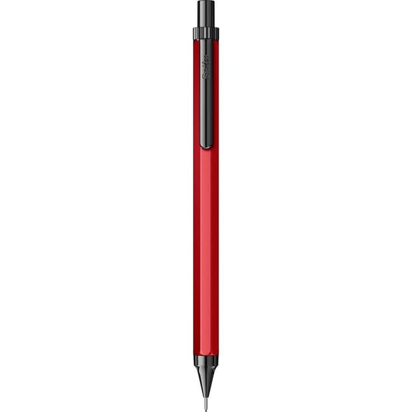 Scrikss Octagon-X Mekanik Kurşun Kalem 0.7 mm Kırmızı