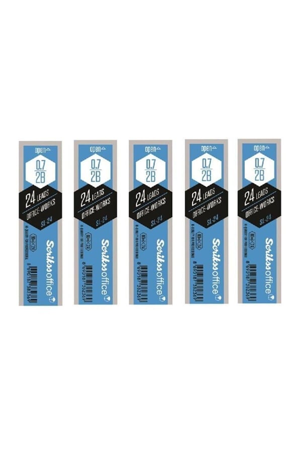 Scrikss Sl-24 Min Versatil Kalem Ucu 2b 0,7 Mm 5'li Paket