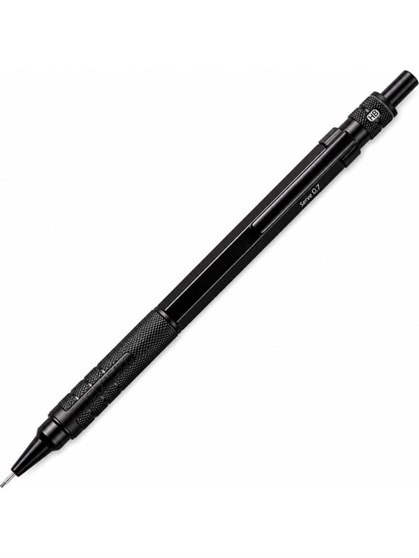 Serve Axium Mekanik Kurşun Kalem 0.7 mm Alüminyum Gövde - Metalik Siyah