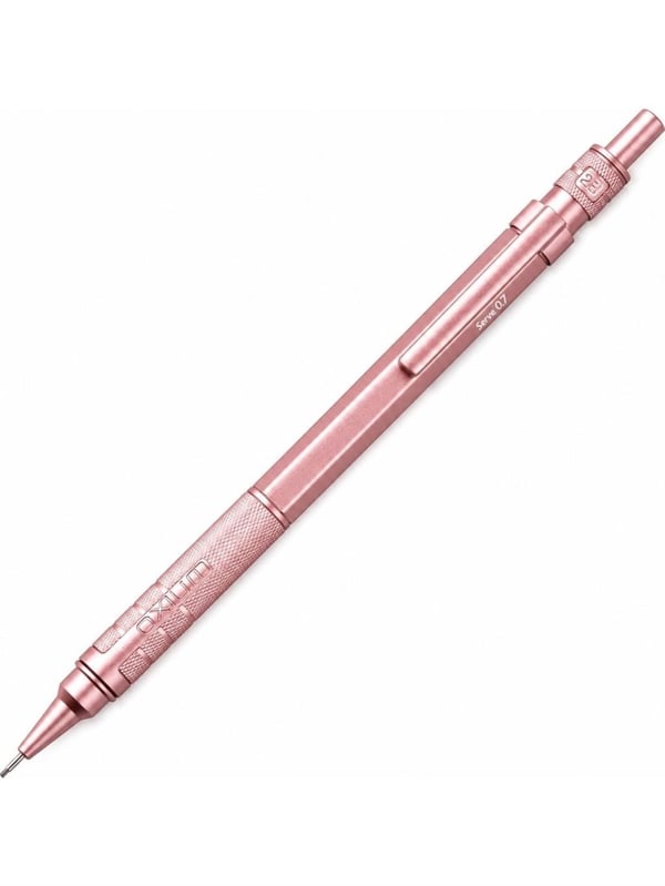 Serve Axium Mekanik Kurşun Kalem 0.7 mm Alüminyum Gövde - Metalik Rose