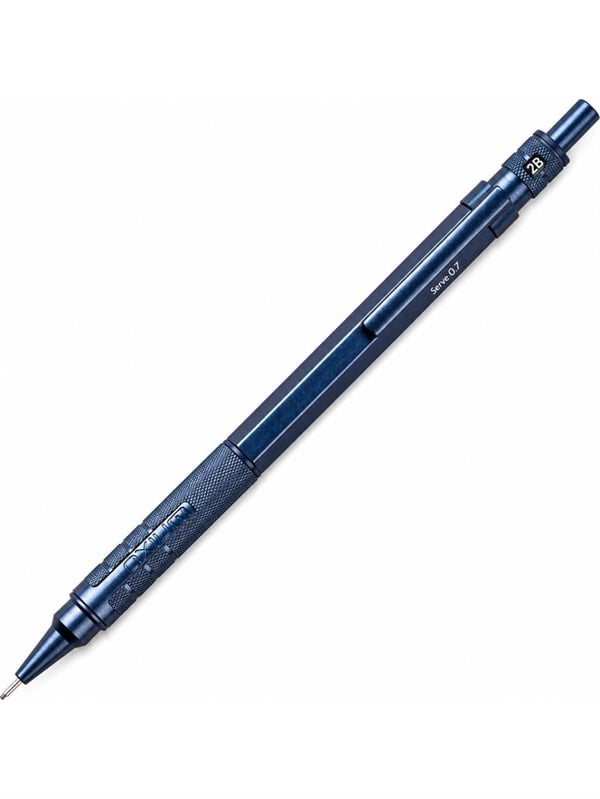 Serve Axium Mekanik Kurşun Kalem 0.7 mm Alüminyum Gövde - Metalik Lacivert