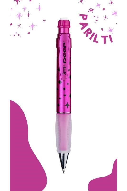 Serve Deep Mekanik Versatil Kursun Kalem 0.7mm Metalik 6`lı Kutu
