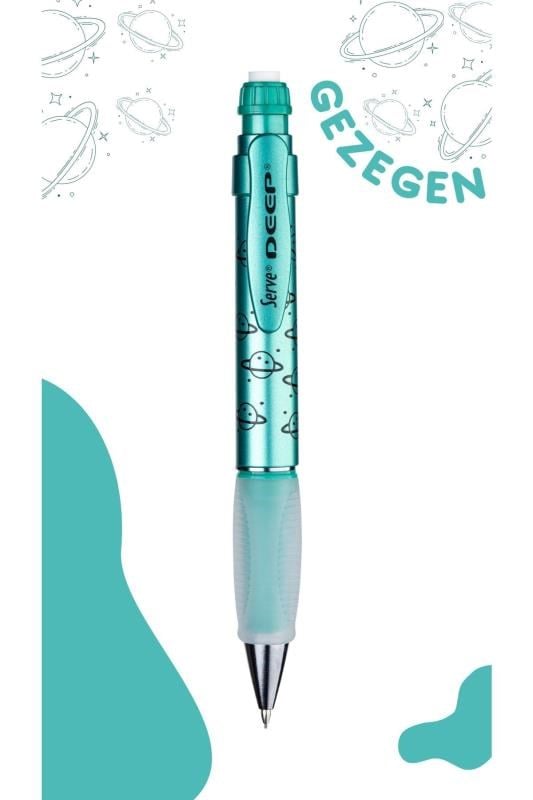 Serve Deep Mekanik Versatil Kursun Kalem 0.7mm Metalik 6`lı Kutu