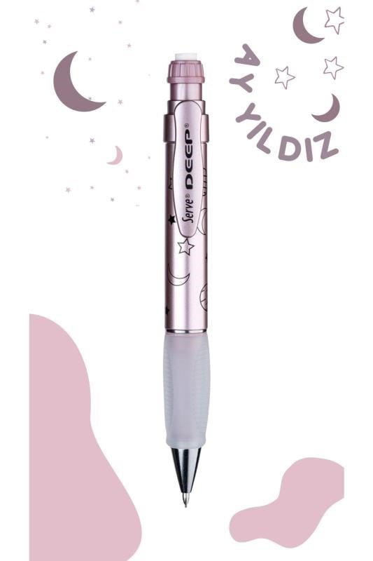 Serve Deep Mekanik Versatil Kursun Kalem 0.7mm Metalik 6`lı Kutu