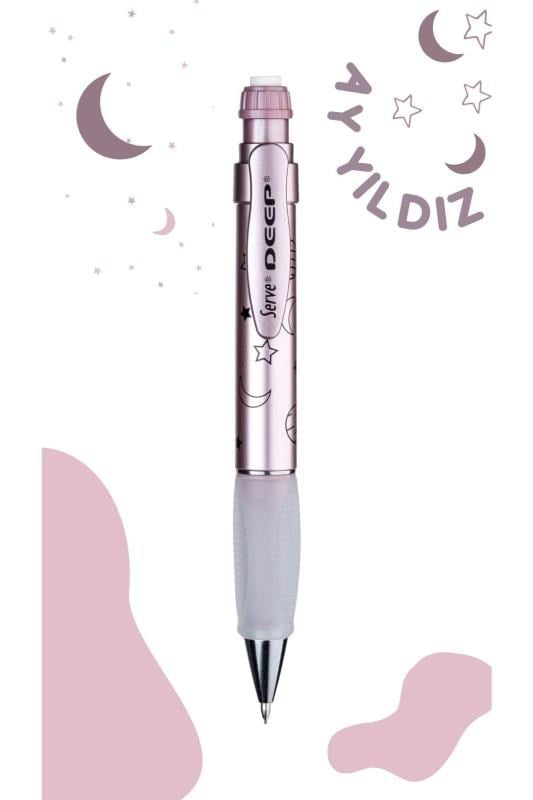 Serve Deep Mekanik Versatil Kursun Kalem 0.7mm Metalik 6`lı Kutu