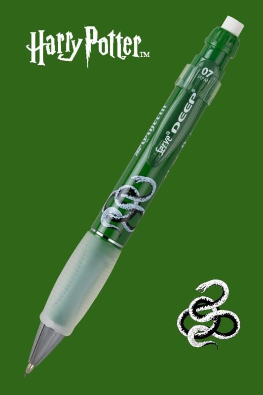 Serve Deep Versatil Kalem – Harry Potter Slytherin 0.7 mm | Ergonomik Mekanik Uçlu Kalem