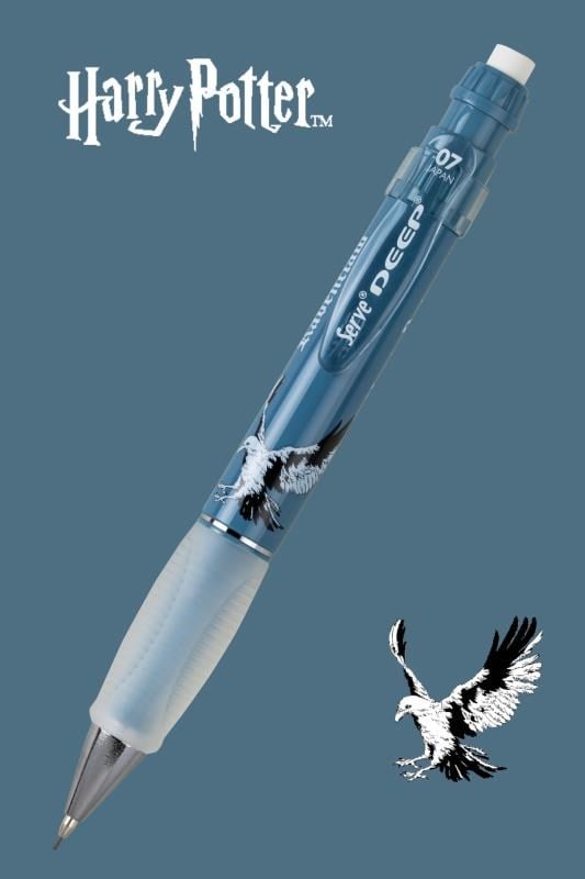 Serve Deep Versatil Kalem – Harry Potter Ravenclaw 0.7 mm | Ergonomik Mekanik Uçlu Kalem
