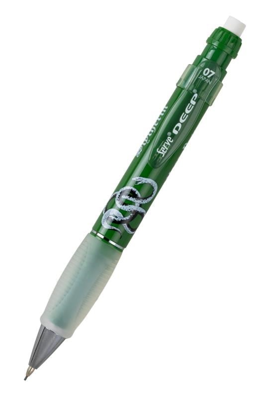 Serve Deep Versatil Kalem – Harry Potter Slytherin 0.7 mm | Ergonomik Mekanik Uçlu Kalem