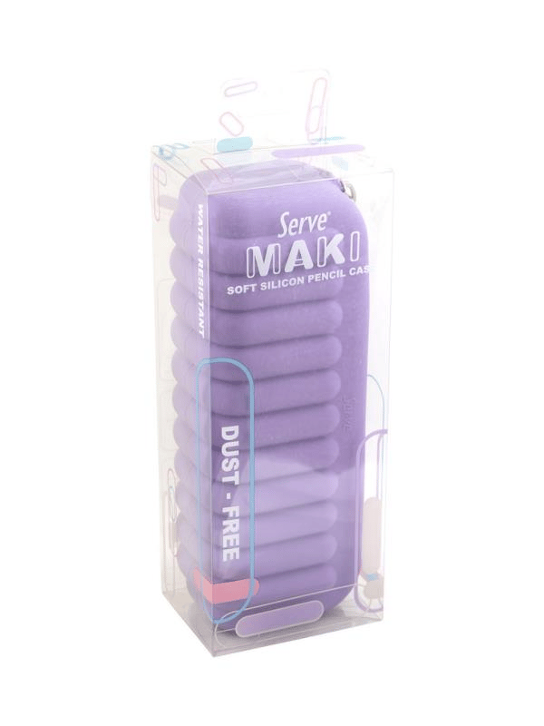 Serve Maki Kalem Çantası Açık Mor