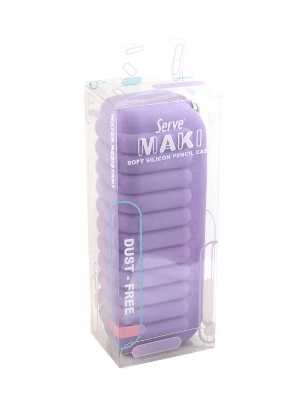 Serve Maki Kalem Çantası Açık Mor