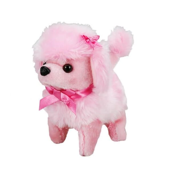 Sevimli Köpek Poodle – Sesli ve Hareketli Pelüş Oyuncak