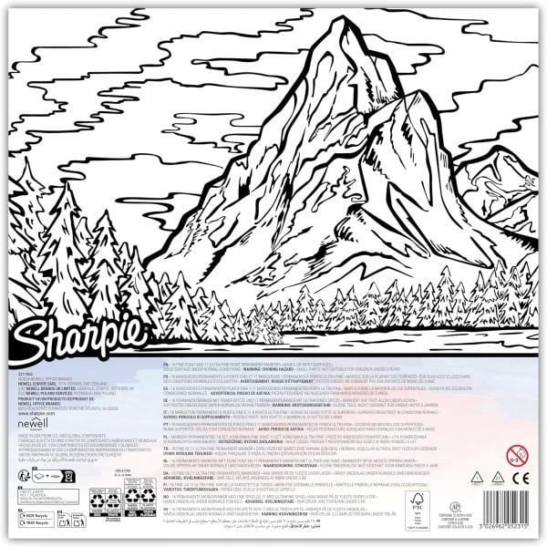 Sharpie Fine Permanent Markör Dağ - 27'li Kutu -2205231