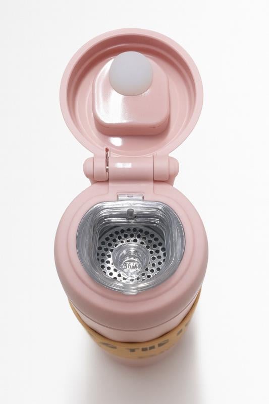 Shotay Fashion Çelik Termos Matara 460 ML Pembe - SHT-ST-8097