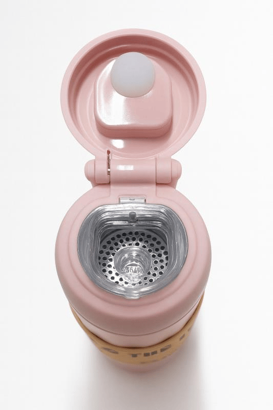 Shotay Fashion Çelik Termos Matara 460 ML Pembe - SHT-ST-8097