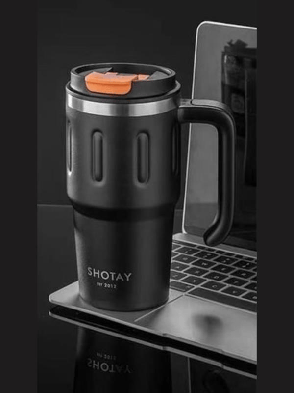 Shotay Termos MUG Matara 650 ML Siyah Renk - SHT-ST-8163 