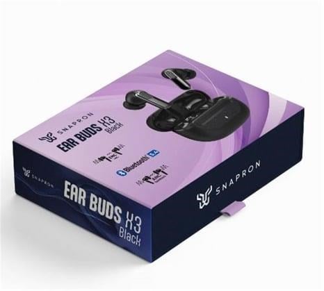 Snapron SNK-9000 Siyah ANC & ENC Kablosuz Bluetooth 5.4 Kulaki İçi Kulaklık