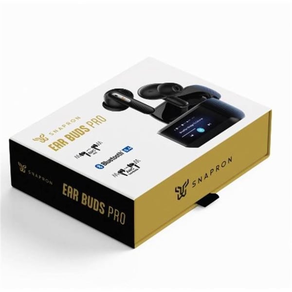 Snapron SNK-9002 Siyah Led Ekran Kablosuz Bluetooth 5.4 Kulak İçi Kulaklık (ENC Mıc/ANC Gameıng)