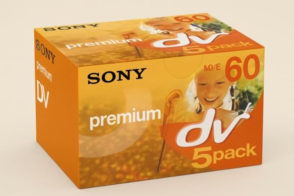 Sony Premium Mini DV Kaset 60dk – 5'li Paket